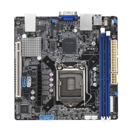 ASUS P12R-I Server Motherboard Intel C252 LGA1200 Mini ITX Dual LAN ASUS P12R-I Server Motherboard Intel C252 LGA1200 Mini ITX Dual LAN